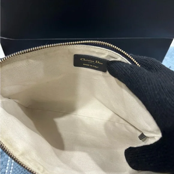 Christian Dior Saddle Cloth Clutch Bag - Picture 6 of 10